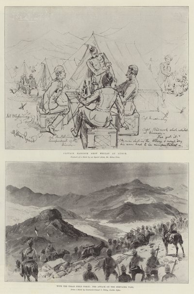 Le soulèvement de la frontière indienne - Melton Prior
